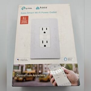 TP-Link Kasa Smart Wi-Fi Power Outlet KP200 New Opened Box